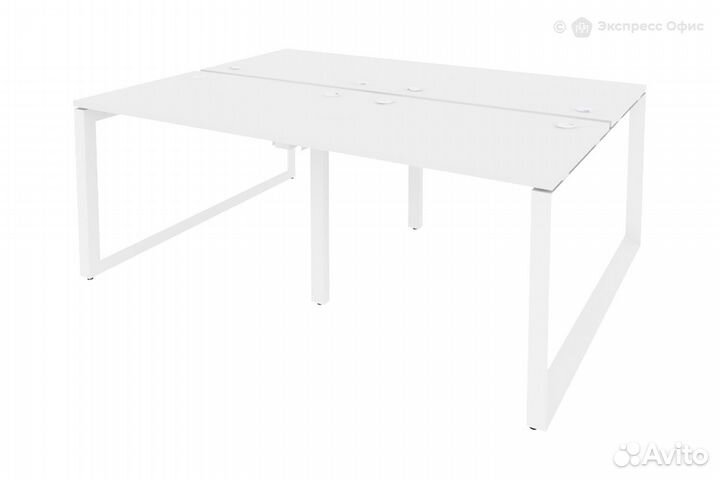 Стол-бенч двойной на О-образном м/к Onix O.MO-D.RS