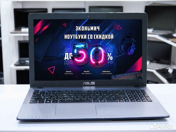 Ноутбук Asus Intel Pentium / nvidia 920M Гарантия