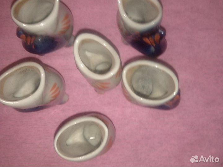 6 рюмок рыбок лфз