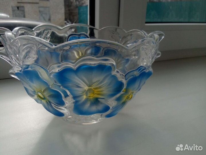 Хрустальная ваза