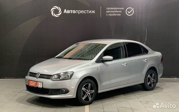 Volkswagen Polo 1.6 AT, 2012, 186 000 км