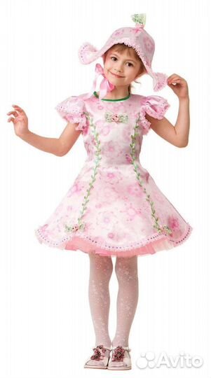 Карнавальный костюм дюймовочки