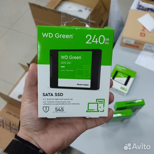 Накопитель SSD WD Green 240Gb SATA 2.5