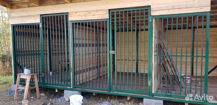 Изготовление вольеров для собак