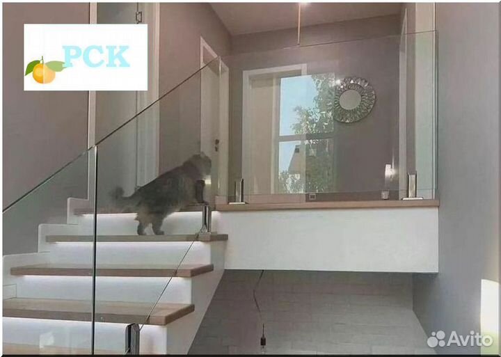 Ограждение лестницы от детей