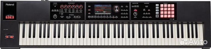 Новый синтезатор Roland FA-08 EU, черный