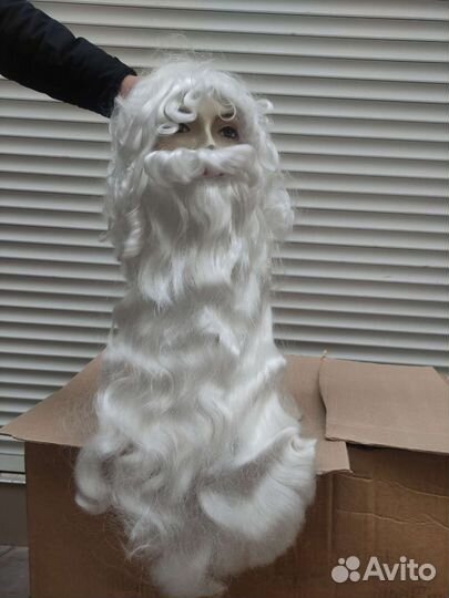 Парик Деда Мороза