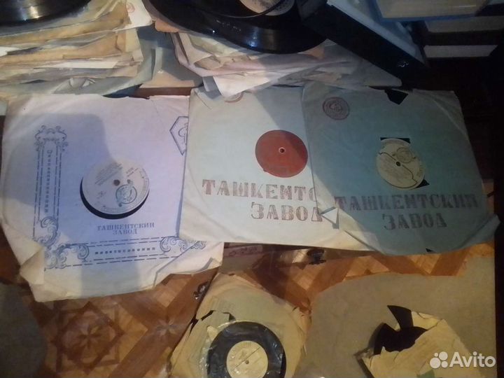 Грампластинки Ташкентского завода с 1945 года