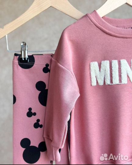 Zara Disney костюм двойка для девочки Минни Маус