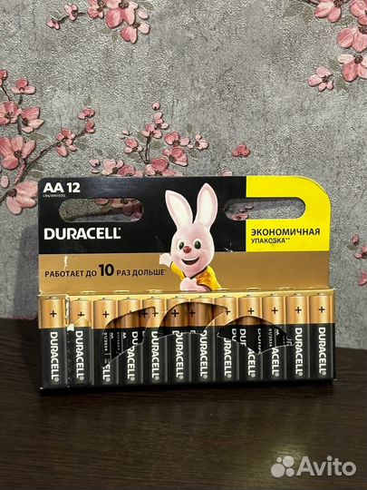 Батарейки duracell аа и ааа