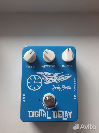 Гитарная педаль Harley Benton (Digital Delay)