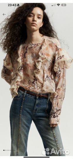 Новая блузка lime xs