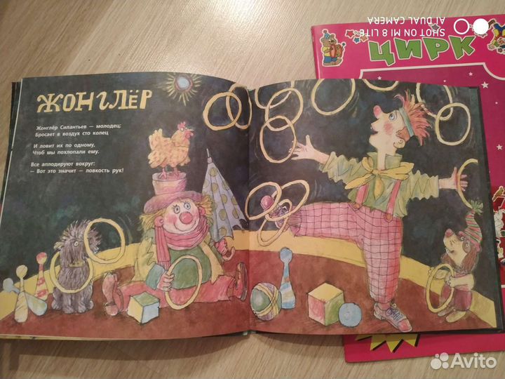 Детские книги 5+ про цирк развивалки и мастерилки