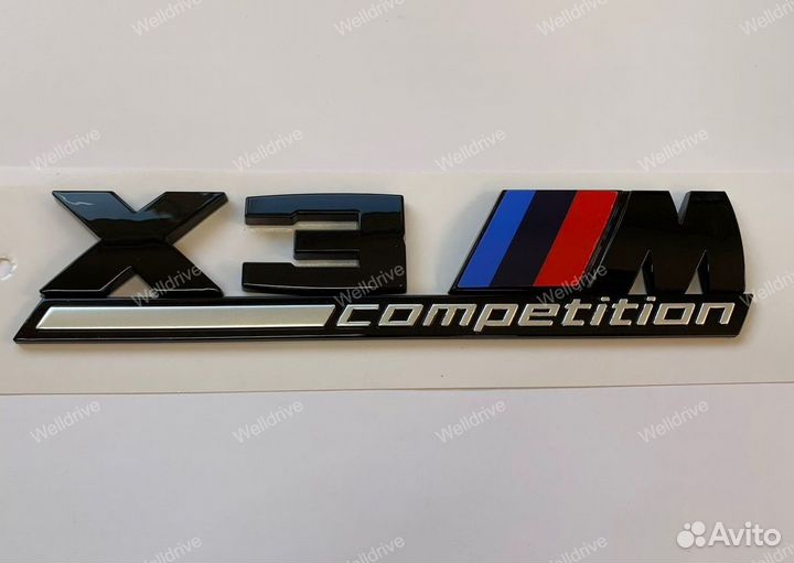 Шильдик BMW X3M X4M X5M X6M X7M Competition