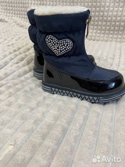 Ботинки зимние для девочки 23 размер