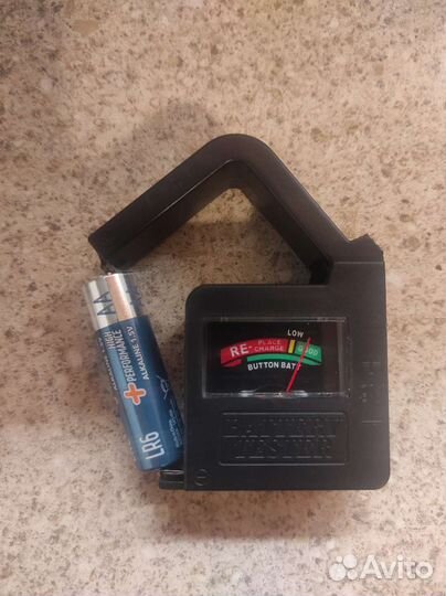 Прибор для проверки батареек
