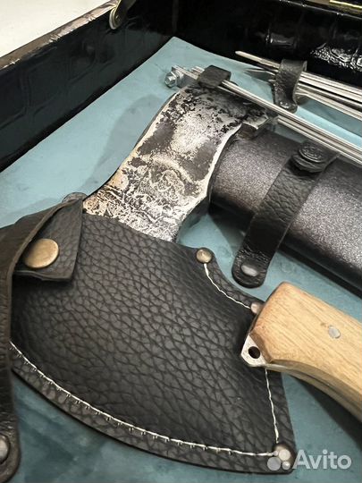 Подарочный набор шампуров в чемодане