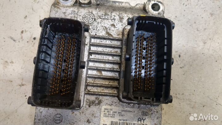 Блок управления двигателем Opel Corsa D, 2009