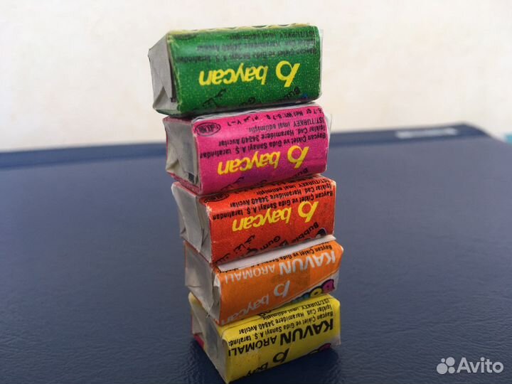 Вкладыши от жевачки (жвачка- конфета -90х)