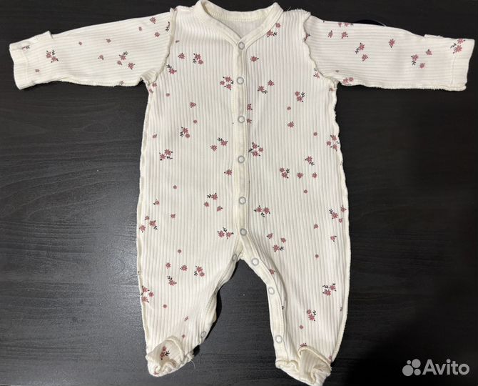 Слипы для новорожденного 62 размер (3шт)