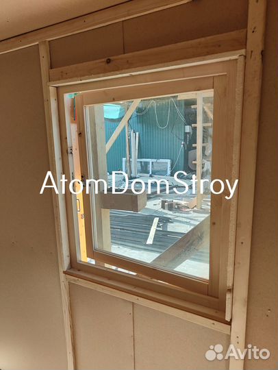 Новые деревянные бытовки