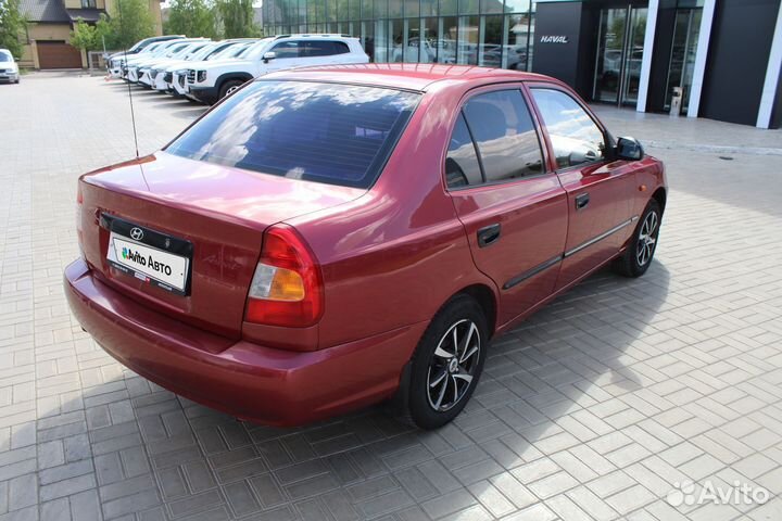 Hyundai Accent 1.5 МТ, 2006, 262 887 км