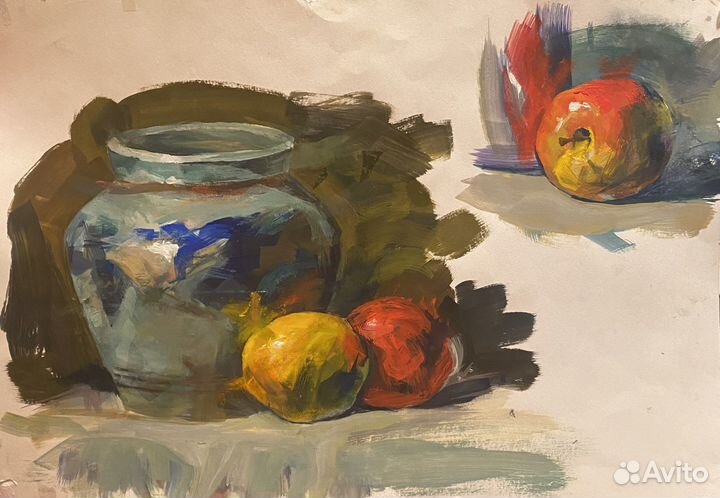 Этюд натюрморт