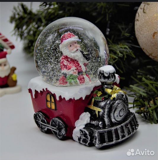 Шар новогодний с подсветкой и музыкой