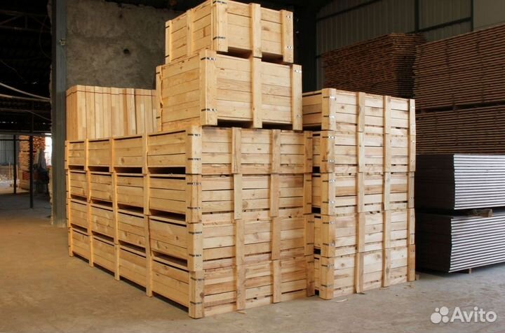 Ящик деревянный для транспортировки грузов