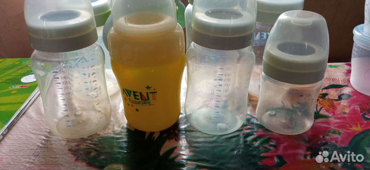 Бутылочки avent, поильники