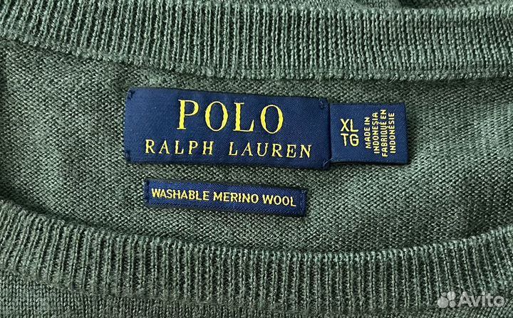 Джемпер polo ralph lauren шерстяной