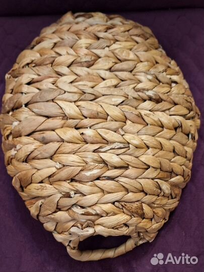 Хлебница/фруктовница плетеная
