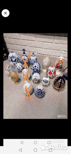 Декоративные пасхальные яйца