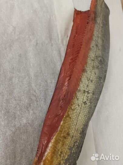 Красная рыба копченая