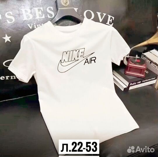 Футболка nike мужская хлопок, до 56 размера