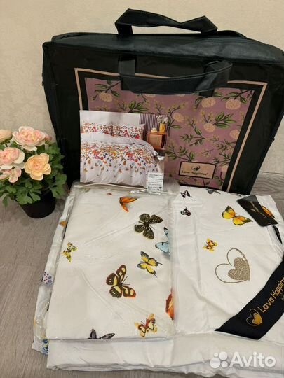 Постельное бельё с готовый одеяло