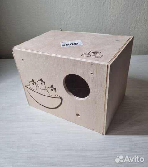 Домик- гнездо для волнистых попугаев