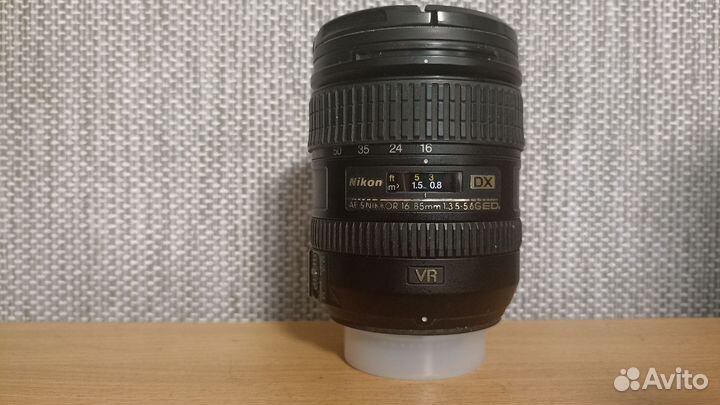 Объектив Nikon AF-S nikkor 16-85 1:3,5-5,6 G ED