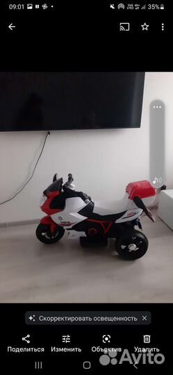 Электромотоцикл с 3 до 7 лет