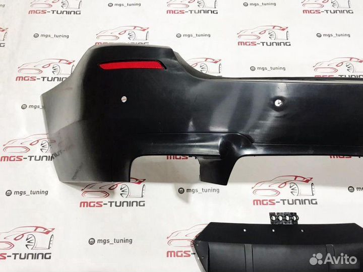 Задний бампер в стиле М5 на BMW F10 под окрас