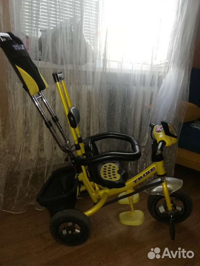 Детский 3х колесный велосипед бу