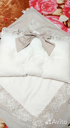 Комплект в круглую/овальную кроватку