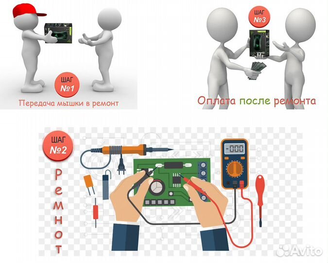 Ремонт любых мышек*