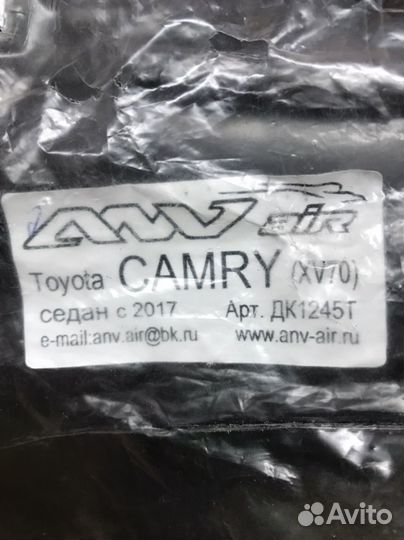 Дефлекторы окон Toyota Camry v70