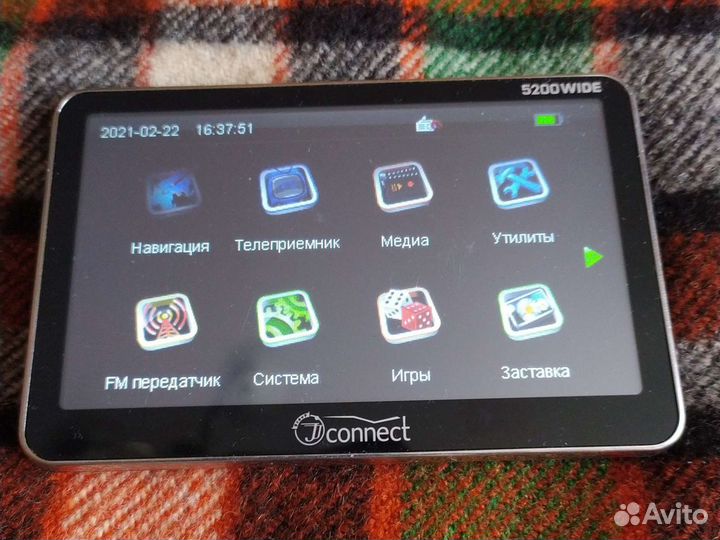 Навигатор jj - connect 5200 wide