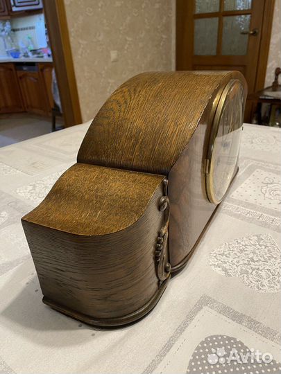 Антикварные каминные (настольные) часы Junghans