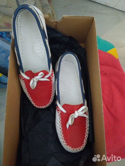 Туфли для девочки кожаные