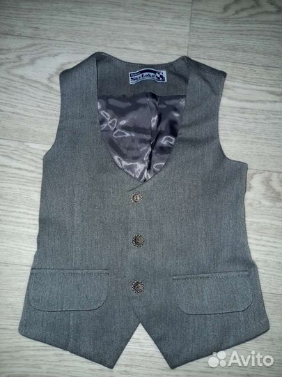 Жилет школьный для девочки 128