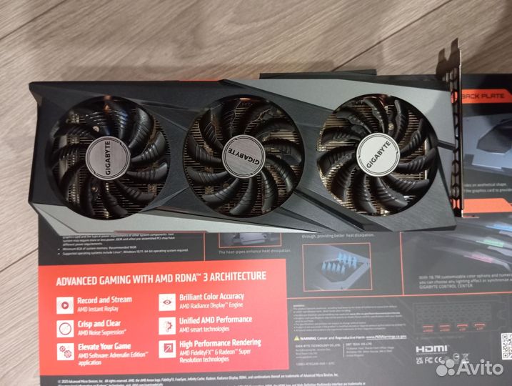 Gigabyte AMD Radeon RX 6500 XT gaming OC GV-R65xtg
