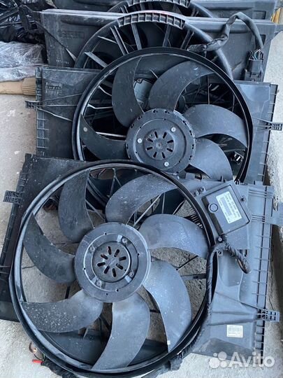 Электровентилятор Mercedes c class w203 w209